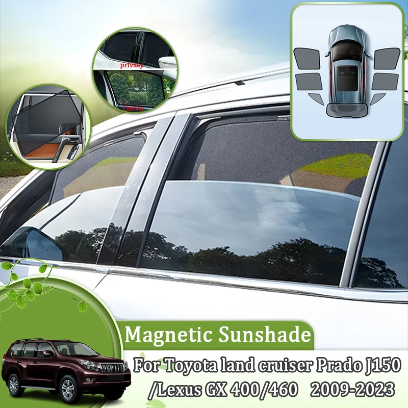 Sunshade Magnetic Window For Toyota Land Cruiser Prado J150 Lexus GX 460 400 2009-2023 Privacy Shade Visors Part Car Accessories
Sunshade Magnetic Window For Toyota Land Cruiser Prado J150 Lexus GX 460 400 2009-2023 Privacy Shade Visors Part Car Accessories