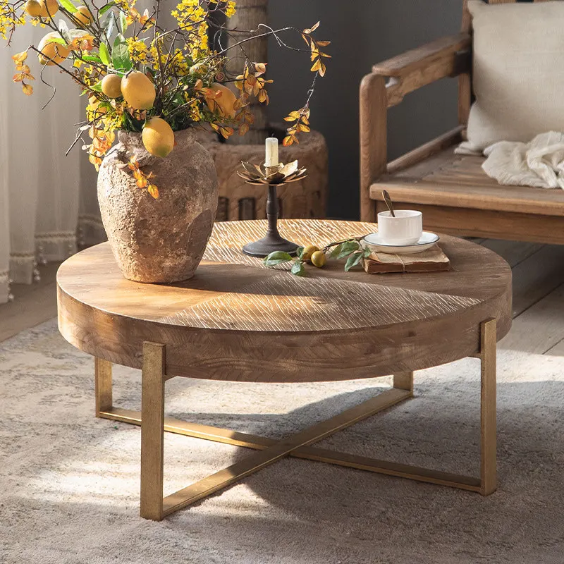 Design Wood Coffee Tables Decoration Business Round Center Tea Table Apartments Space Saving Mesa De Centro Sala Furniture
Design Wood Coffee Tables Decoration Business Round Center Tea Table Apartments Space Saving Mesa De Centro Sala Furniture