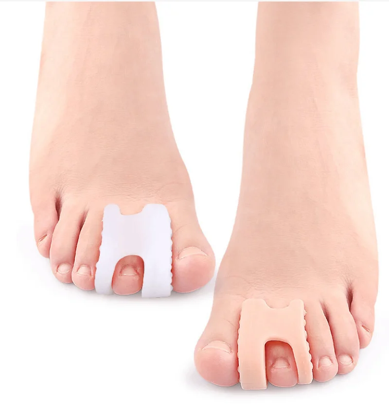 1/2/5Pairs Pedicure Gel Separators Toe Spacers Hammer Straightener Correct Toes and Bunion Relief Soft Silicone Toe Corrector
1/2/5Pairs Pedicure Gel Separators Toe Spacers Hammer Straightener Correct Toes and Bunion Relief Soft Silicone Toe Corrector