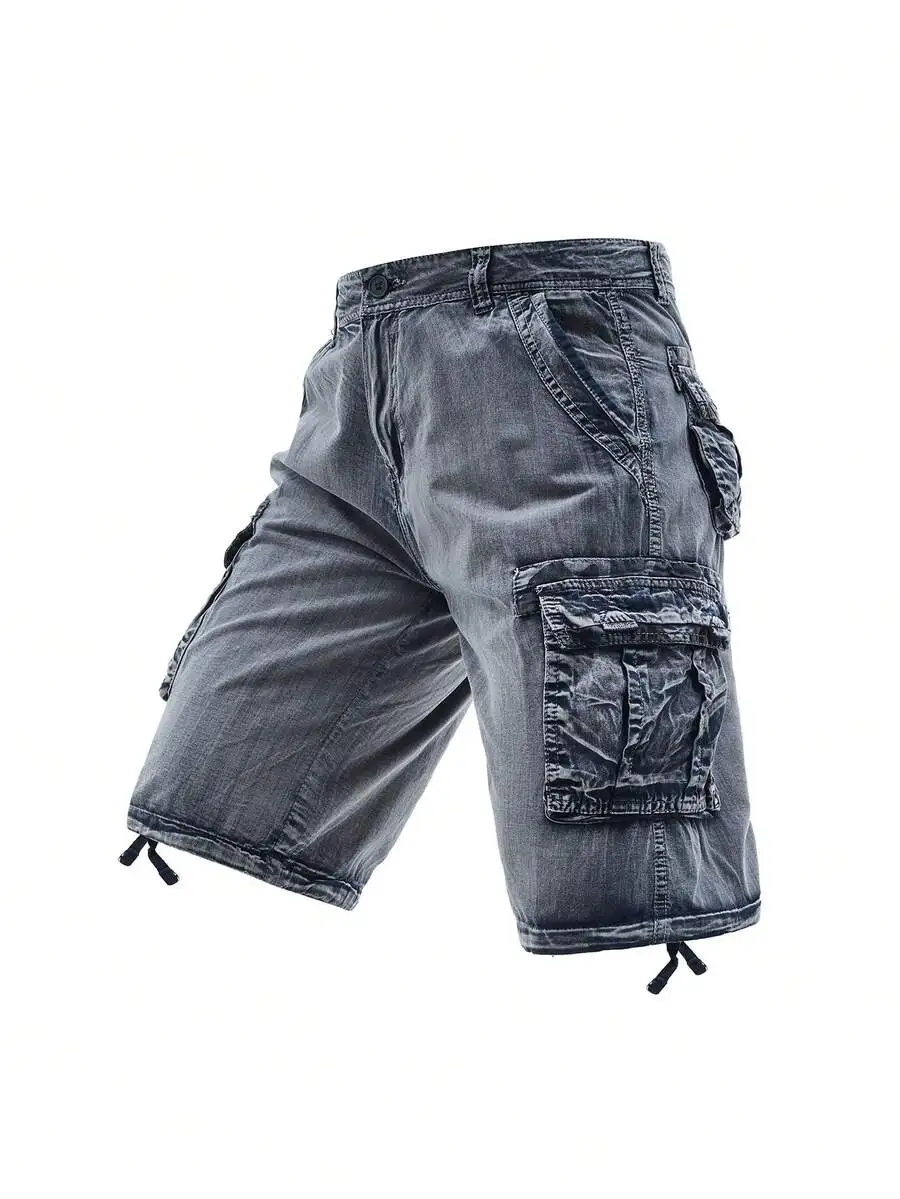 Mens Cotton Casual Cargo Shorts Multi-Pocket Breathable Lightweight Summer Streetwear
Mens Cotton Casual Cargo Shorts Multi-Pocket Breathable Lightweight Summer Streetwear