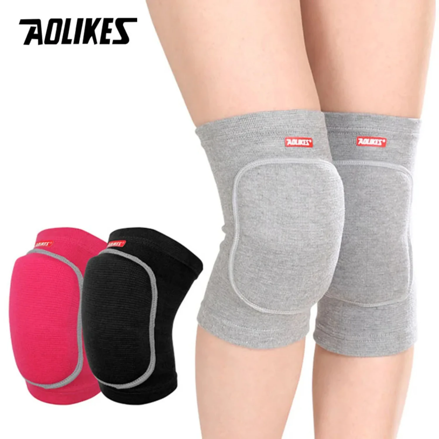 1 Pair Non-Slip Knee Brace Soft Knee Pads Breathable Knee Compression Sleeve Dance Volleyball Basketball Running Laser
1 Pair Non-Slip Knee Brace Soft Knee Pads Breathable Knee Compression Sleeve Dance Volleyball Basketball Running Laser