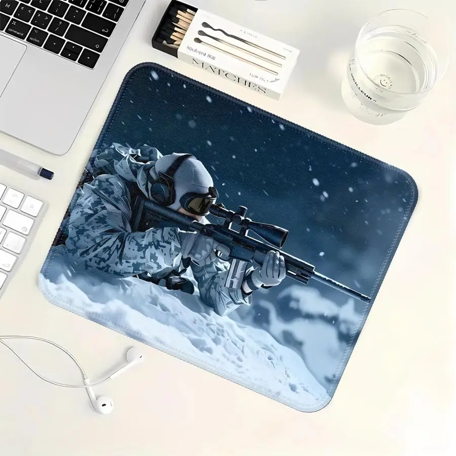 Mouse Pad Game Console Pad overlock Keyboard Computer Laptop Pad Desk accessories office Pad Waterproof Winter Sniper
Mouse Pad Game Console Pad overlock Keyboard Computer Laptop Pad Desk accessories office Pad Waterproof Winter Sniper