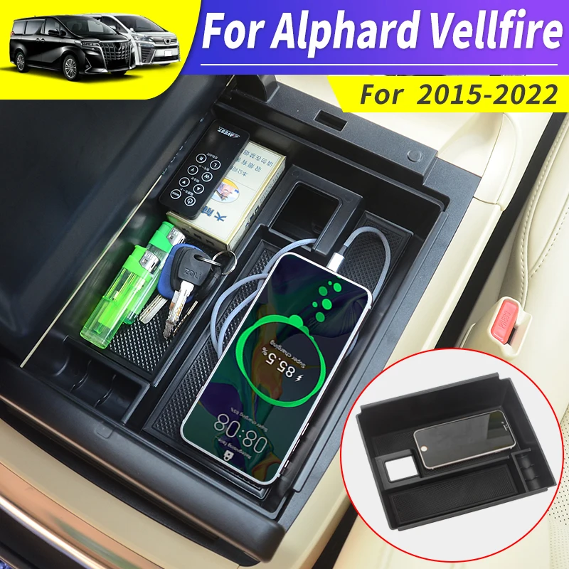 Interior Upgraded Accessories Armrest Storage Box Divider Bracket for Toyota Alphard Vellfire 30 Series 2015-2022 2020 2019 2018
Interior Upgraded Accessories Armrest Storage Box Divider Bracket for Toyota Alphard Vellfire 30 Series 2015-2022 2020 2019 2018