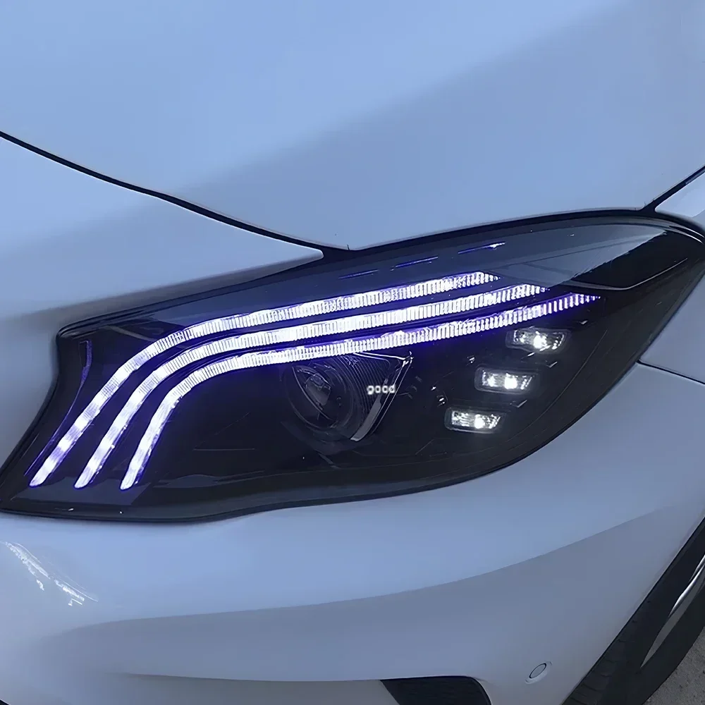 For Benz GLA W156 2015-2019 LED Auto Headlights Assembly Upgrade Maybach Design Projector Lens Car Head Lights Accessories
For Benz GLA W156 2015-2019 LED Auto Headlights Assembly Upgrade Maybach Design Projector Lens Car Head Lights Accessories
