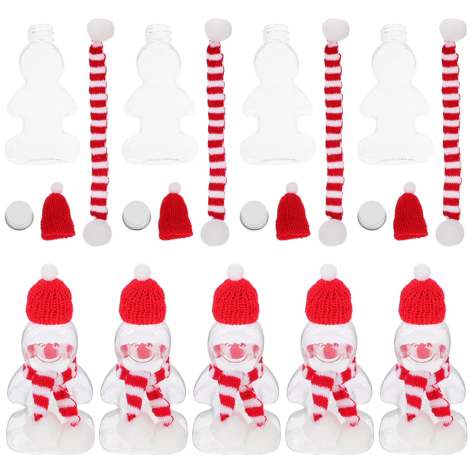 Christmas Gingerbread Juice Bottle Reusable Leak-Proof Beverage Container Cute Candy Jar Storage Bottle with Cap for Christmas
Christmas Gingerbread Juice Bottle Reusable Leak-Proof Beverage Container Cute Candy Jar Storage Bottle with Cap for Christmas