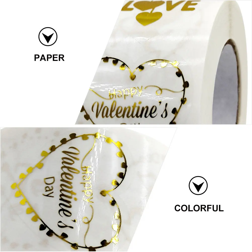 1 Roll Heart Shape Valentine's Day Sealing Stickers High Quality Self Adhesive Envelope Labels Gift Bag Sealing Stickers Party
1 Roll Heart Shape Valentine's Day Sealing Stickers High Quality Self Adhesive Envelope Labels Gift Bag Sealing Stickers Party
