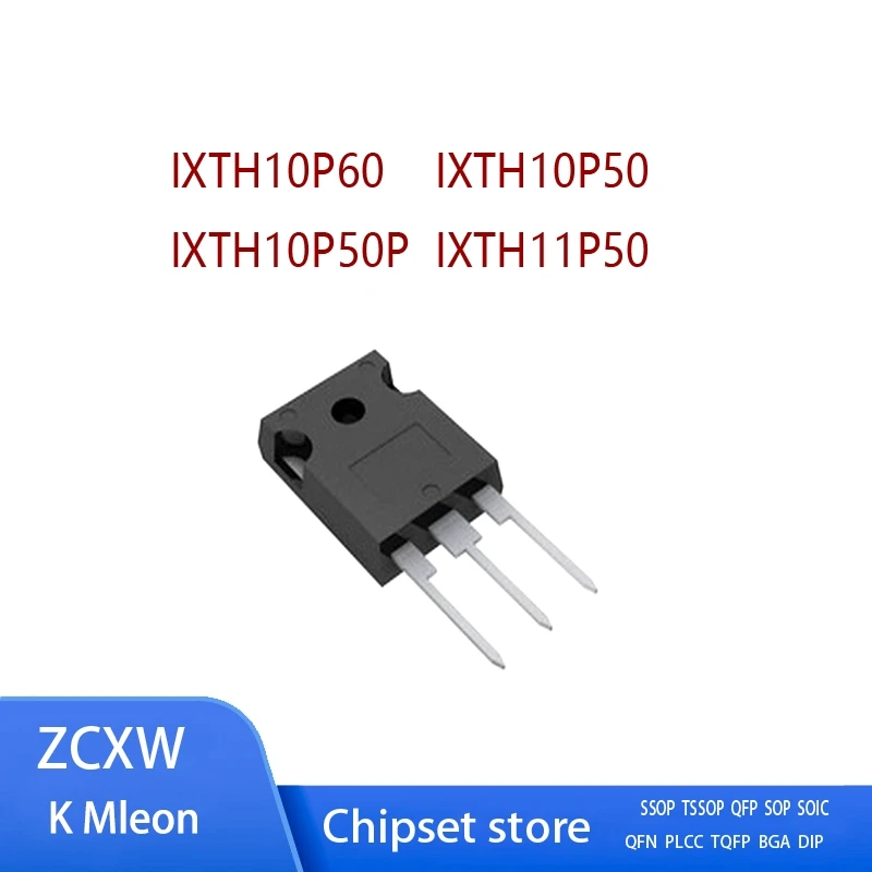 5 шт./лот IXTH10P60 IXTH10P50 IXTH10P50P IXTH11P50 TO-247 -10A-600V
5 шт./лот IXTH10P60 IXTH10P50 IXTH10P50P IXTH11P50 TO-247 -10A-600V