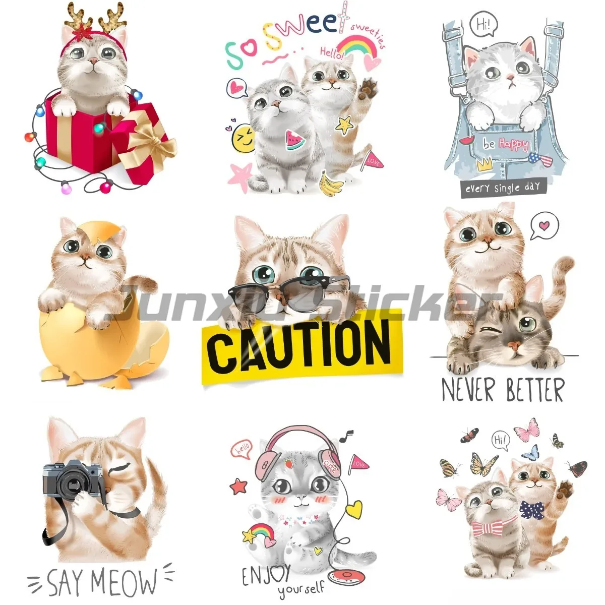 Cute Cats Kitten Stickers Car Motorcycle Funny Wrap Laptop Wall Room Accessories Customizable Stick It Anywhere You Like
Cute Cats Kitten Stickers Car Motorcycle Funny Wrap Laptop Wall Room Accessories Customizable Stick It Anywhere You Like