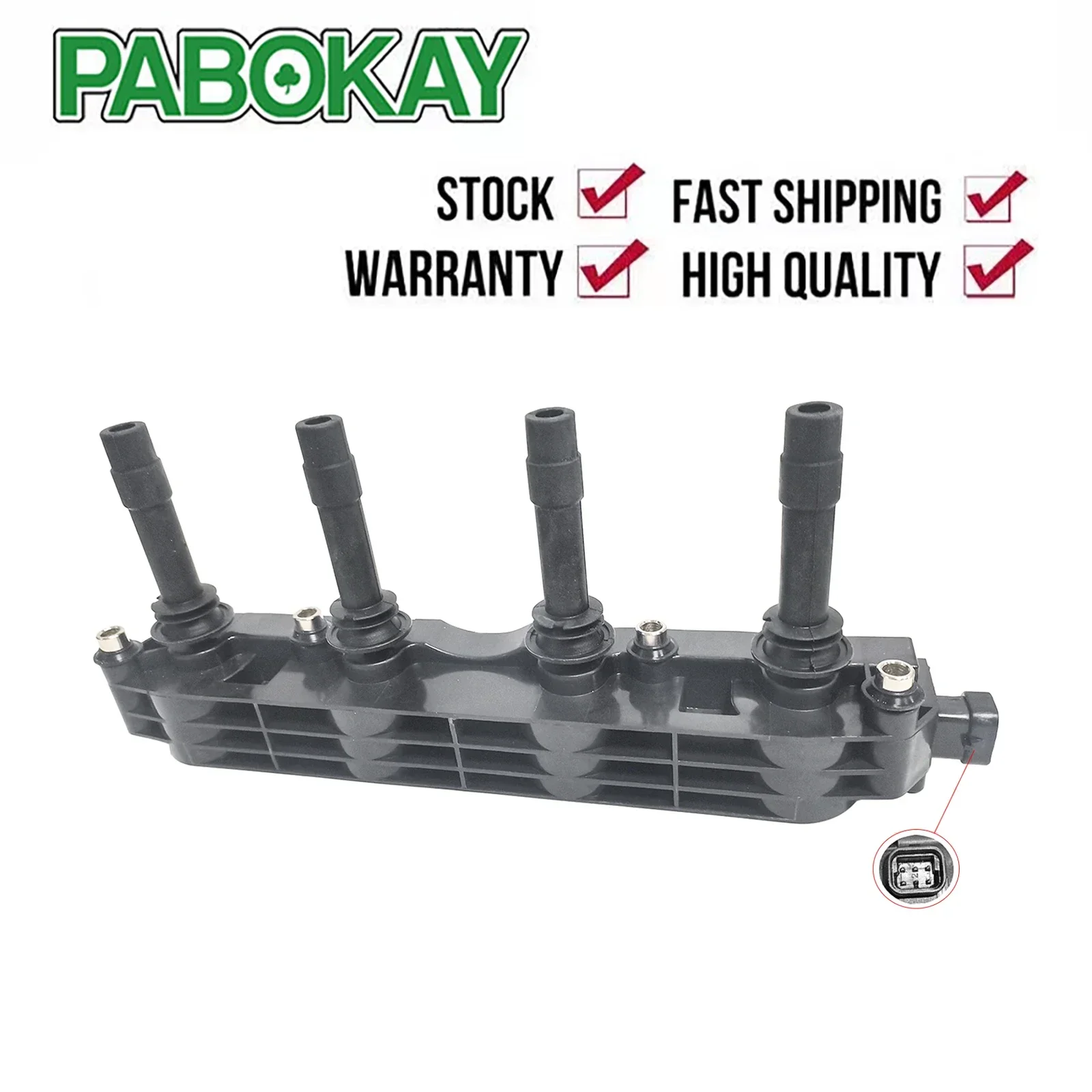 IGNITION COIL FOR OPEL VAUXHALL MAGNETI MARELLI 060717052012 0986221039 19005212 CE10000-12B1 1208307 DMB816 5DA749475-231
IGNITION COIL FOR OPEL VAUXHALL MAGNETI MARELLI 060717052012 0986221039 19005212 CE10000-12B1 1208307 DMB816 5DA749475-231
