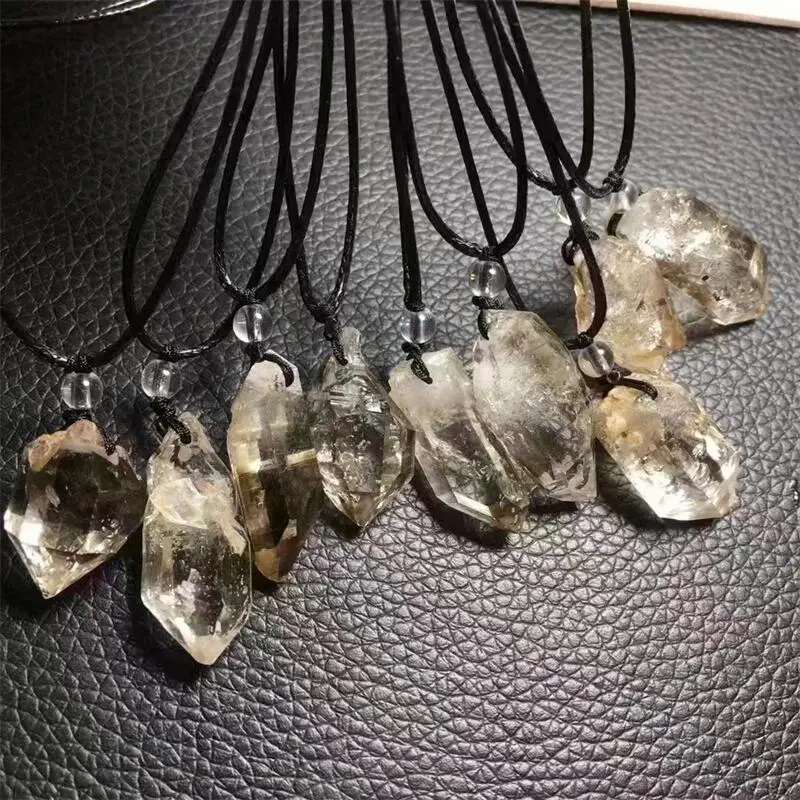 Natural Golden Herkimer Diamond Pendant Handmade Luxury Fine Jewelry Couple Personalized For Men Women Healing Holiday Gift
Natural Golden Herkimer Diamond Pendant Handmade Luxury Fine Jewelry Couple Personalized For Men Women Healing Holiday Gift