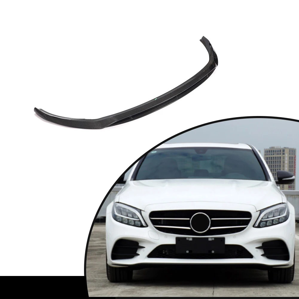Carbon Front Bumper Lip Spoiler For C-Class W205 C205 A205 Sport 2D 4D 2019-2020
Carbon Front Bumper Lip Spoiler For C-Class W205 C205 A205 Sport 2D 4D 2019-2020