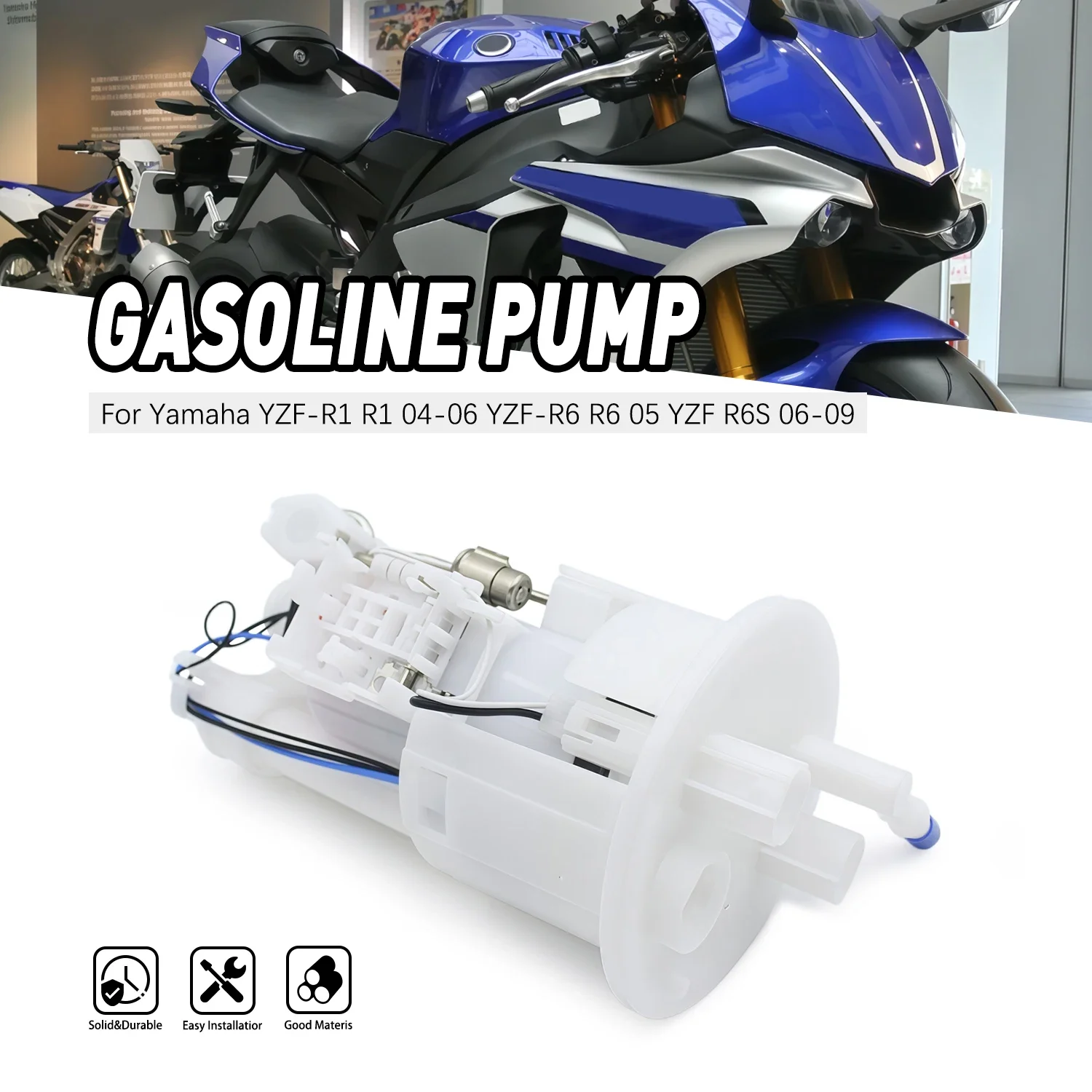 14B-13907-20-00 Fuel Pump Assembly For 2009-2014 Yamaha YZF-R1 &2011-2016 YZF-R6 14B-13907-21-00 14B-13907-00-00
14B-13907-20-00 Fuel Pump Assembly For 2009-2014 Yamaha YZF-R1 &2011-2016 YZF-R6 14B-13907-21-00 14B-13907-00-00