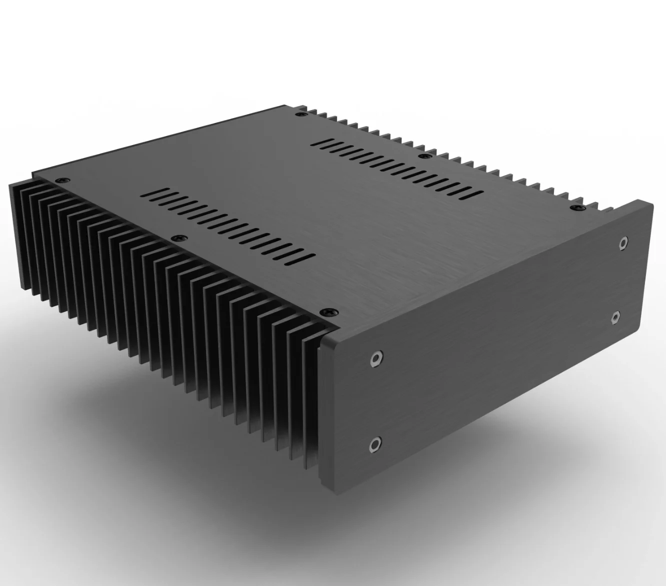 All aluminum amplifier chassis / Preamplifier case / AMP Enclosure DIY box (212*70*257mm)
All aluminum amplifier chassis / Preamplifier case / AMP Enclosure DIY box (212*70*257mm)