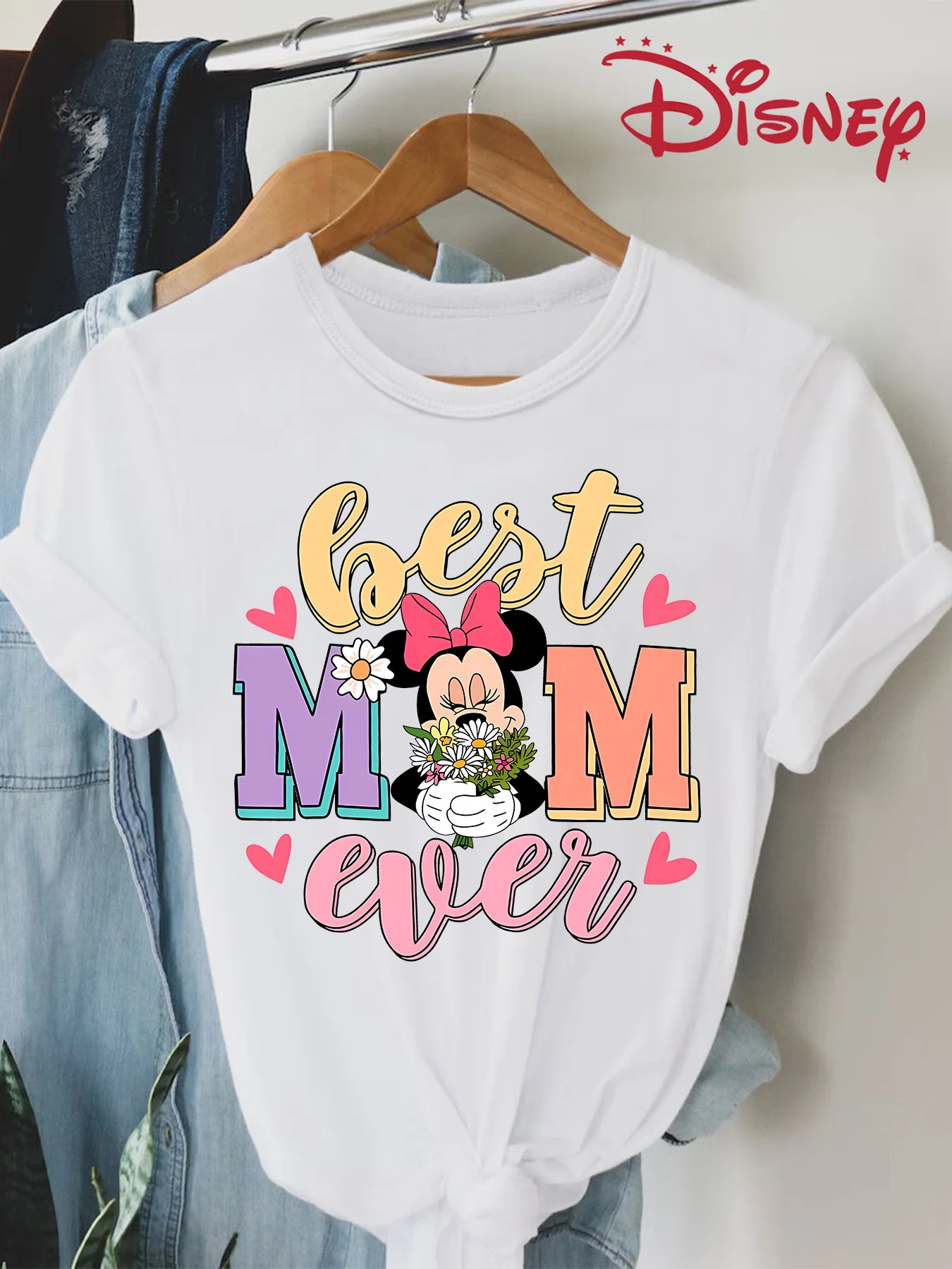 2025 New Disney Trendy Fashion Leisure Pure Cotton T-shirt Retro Street College Style Commuting Y2k Harajuku Unisex
2025 New Disney Trendy Fashion Leisure Pure Cotton T-shirt Retro Street College Style Commuting Y2k Harajuku Unisex