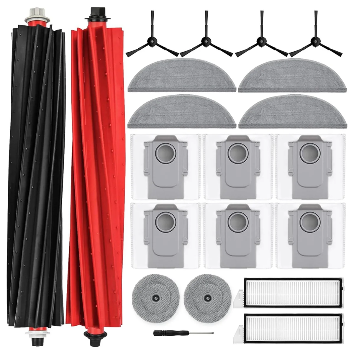 ABKR For Roborock S8 Maxv Ultra Main Side Brush Hepa Filter Mop Cloth Dust Bags Robot Vacuum Cleaner Accessories
ABKR For Roborock S8 Maxv Ultra Main Side Brush Hepa Filter Mop Cloth Dust Bags Robot Vacuum Cleaner Accessories