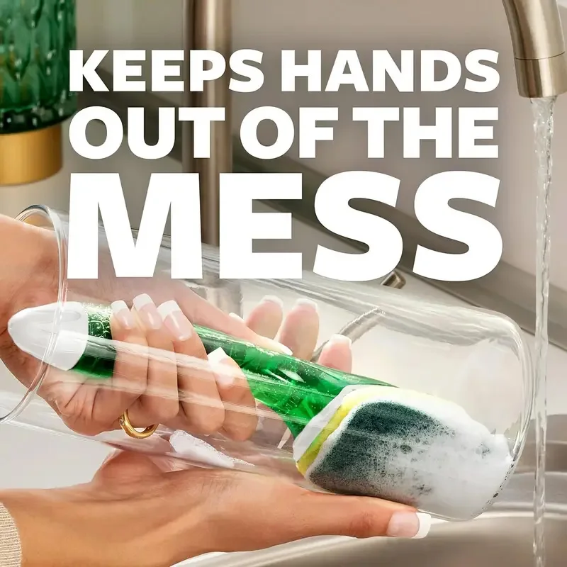 Powerful Grease Cutting Dish Brush, Non-Stick & Easy Rinse. 21x12x3cm, with Long Handle, Efficient
Powerful Grease Cutting Dish Brush, Non-Stick & Easy Rinse. 21x12x3cm, with Long Handle, Efficient