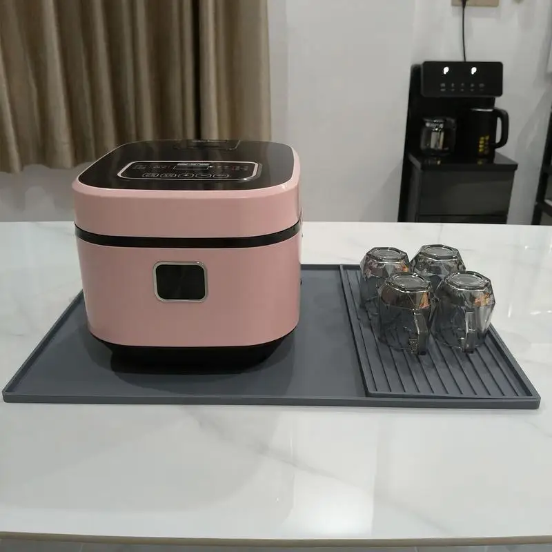 Silicone Coffee Mat Silicone Coffee Station Mat With Raised Edges Dish Drying Mat Pet Feeding Mat Multifunctional Coffee Bar
Silicone Coffee Mat Silicone Coffee Station Mat With Raised Edges Dish Drying Mat Pet Feeding Mat Multifunctional Coffee Bar