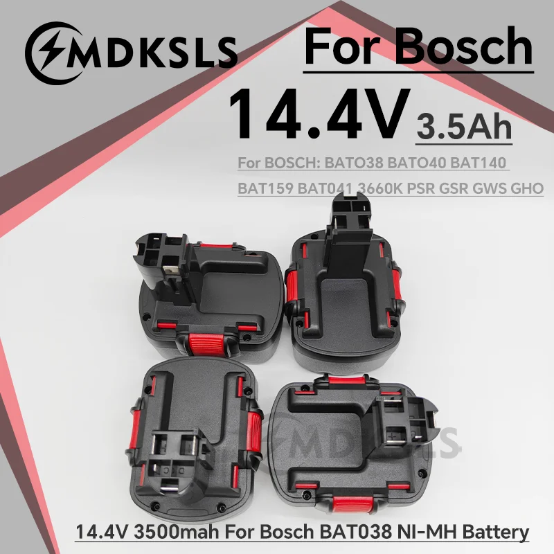 For BOSCH 14.4V Power Tool Battery for BAT038, BAT040, BAT140, PSR 14.4VE-2, GSR 14.4V, GDS, 35614, BAT041 Replacement battery
For BOSCH 14.4V Power Tool Battery for BAT038, BAT040, BAT140, PSR 14.4VE-2, GSR 14.4V, GDS, 35614, BAT041 Replacement battery