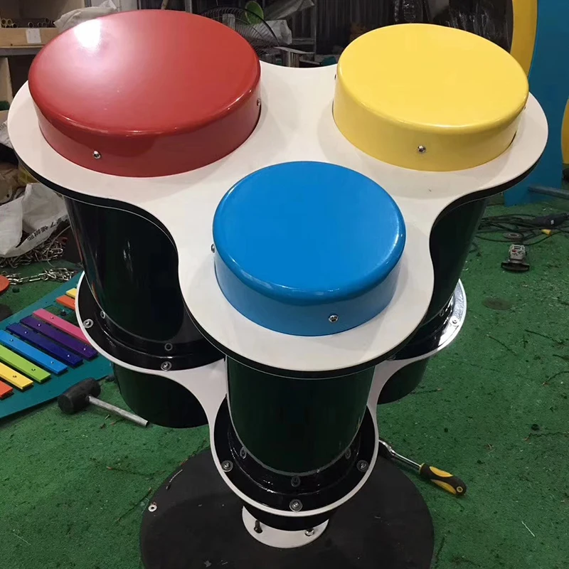 Outdoor Playground Children Percussion Musical Instrument Kids Rainbow Bongos Drum For Sensory Garden
Outdoor Playground Children Percussion Musical Instrument Kids Rainbow Bongos Drum For Sensory Garden