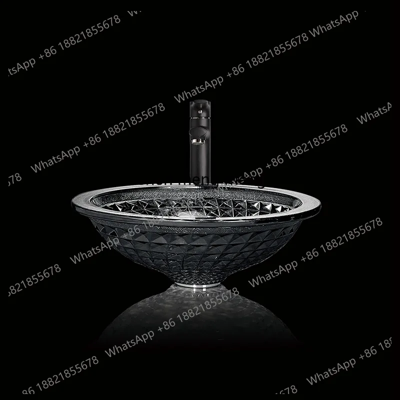 Элитная хрустальная стеклянная столешница для ванной комнаты, отеля, дома, с художественной резьбой, круглая, для умывальника
Элитная хрустальная стеклянная столешница для ванной комнаты, отеля, дома, с художественной резьбой, круглая, для умывальника