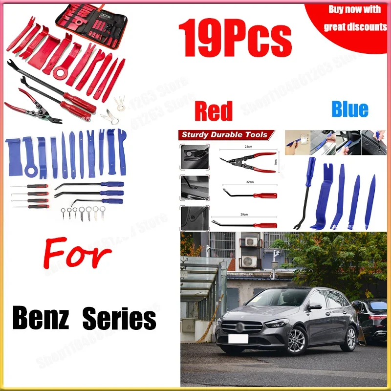 For Benz 19pcs Disassembly Tool Kit Panel Disassembly Tool Decorative Instrument Panel Disassembly Tool Drilling Repair Tool
For Benz 19pcs Disassembly Tool Kit Panel Disassembly Tool Decorative Instrument Panel Disassembly Tool Drilling Repair Tool