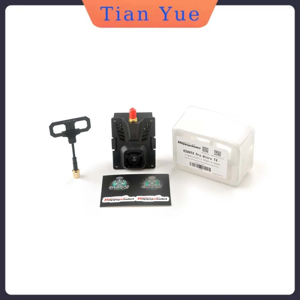 Happymodel Moxon 2.4GHz SMA plug Antenna 4.18DBI for ExpressLRS Series 2.4G TX ES24TX / ES24TX Lite / ES24TX Slim PRO Module RC
Happymodel Moxon 2.4GHz SMA plug Antenna 4.18DBI for ExpressLRS Series 2.4G TX ES24TX / ES24TX Lite / ES24TX Slim PRO Module RC