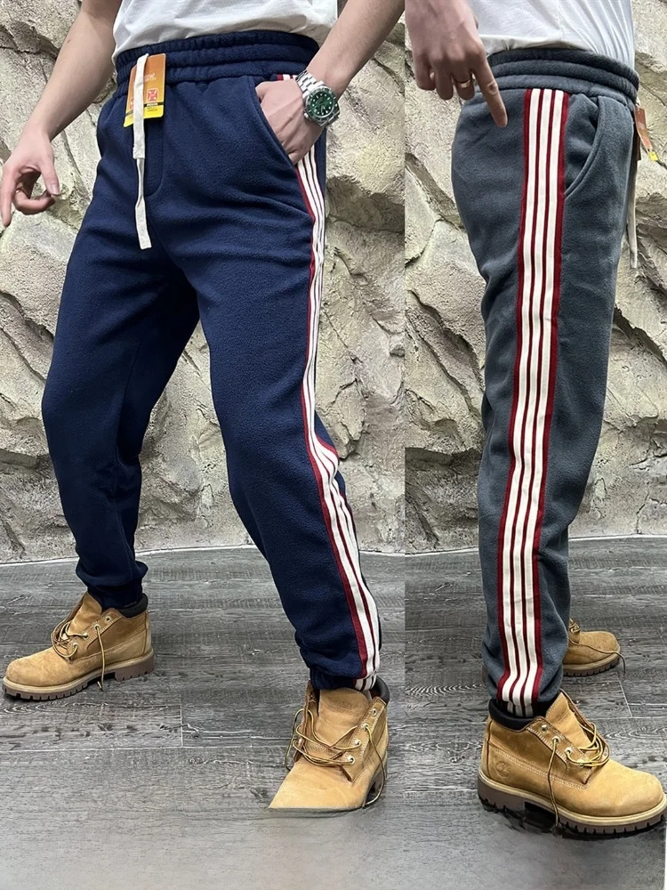 Men's Double-Sided Self-Heating Fce Color Blo Waist Corded Casual Pants Straight Leg Elastic Footed Leisure Trousers
Men's Double-Sided Self-Heating Fce Color Blo Waist Corded Casual Pants Straight Leg Elastic Footed Leisure Trousers
