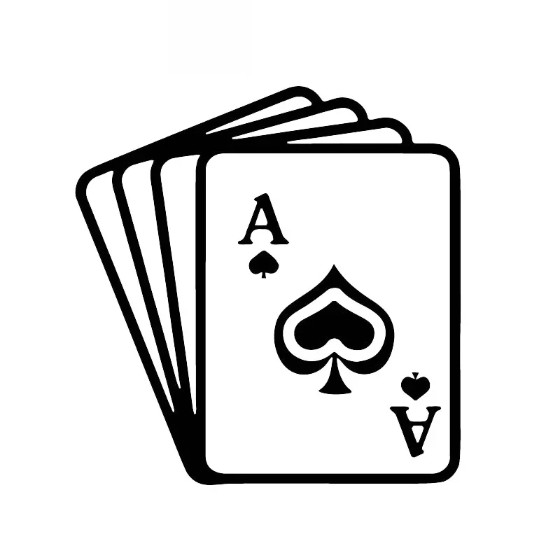 Fun Entertainment Poker Spades A Exquisite Decals Car Window Stickers Personalized Pvc Waterproof Decals Black/white, 15cm*15cm
Fun Entertainment Poker Spades A Exquisite Decals Car Window Stickers Personalized Pvc Waterproof Decals Black/white, 15cm*15cm