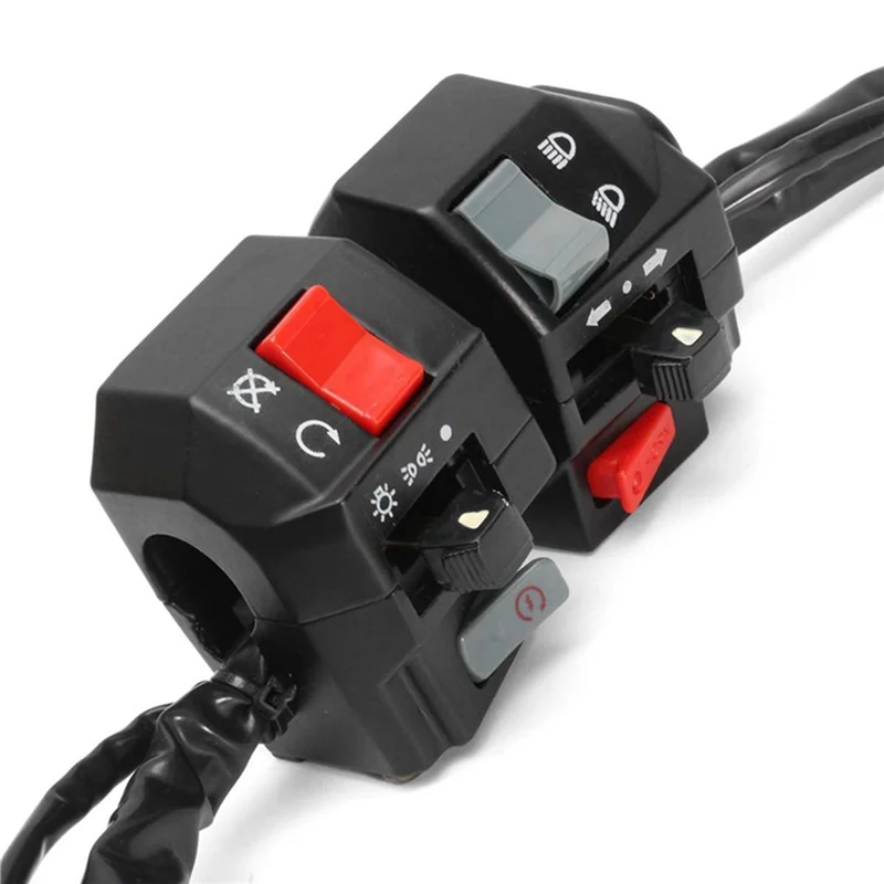 Superior-Handlebar Switch Assembly Combination Headlight Dimmer Switch For Yamaha SRZ150 MTR150 Motorcycle Modified
Superior-Handlebar Switch Assembly Combination Headlight Dimmer Switch For Yamaha SRZ150 MTR150 Motorcycle Modified