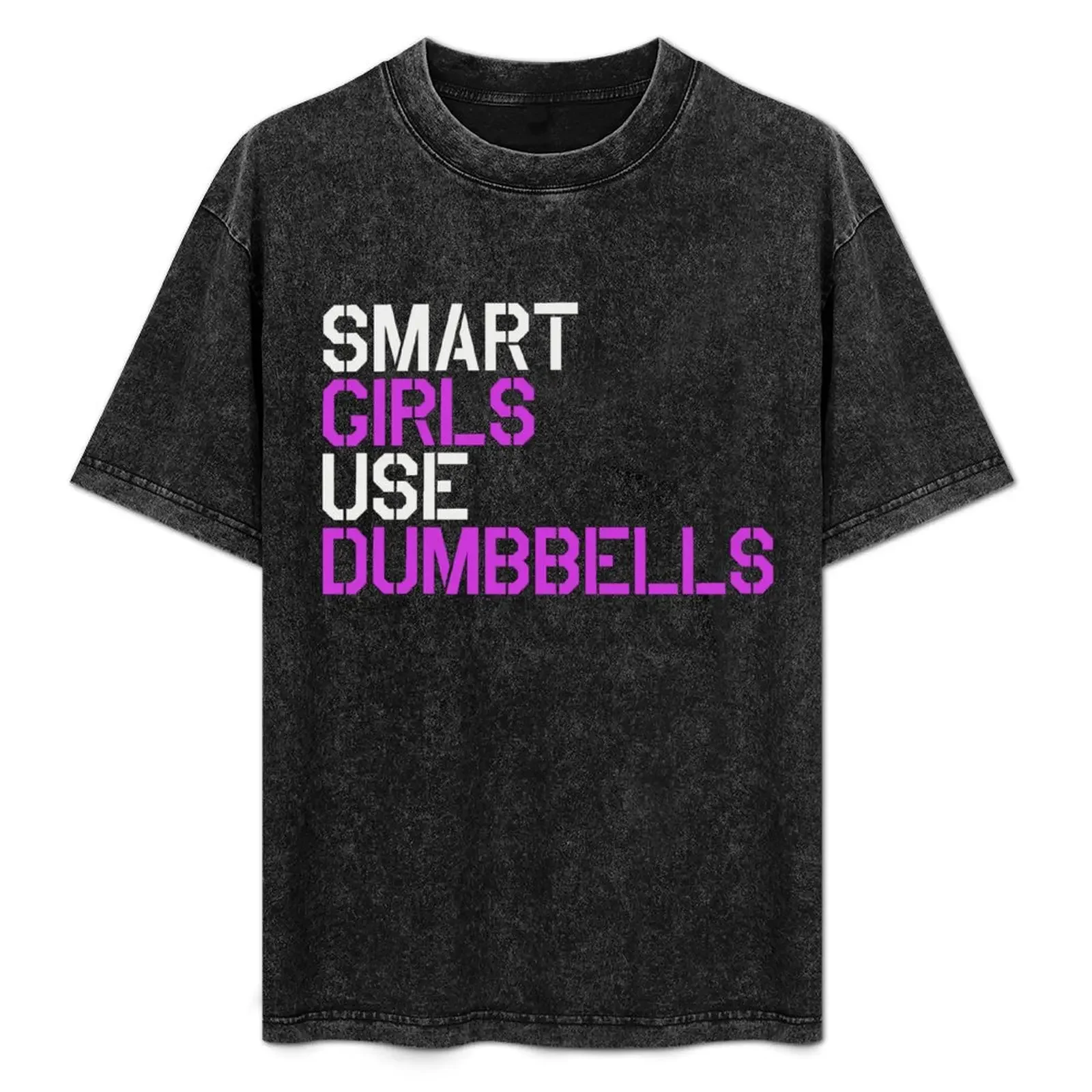 Smart Girls Use Dumbbells (wht/pnk) T-Shirt basketball graphic tees vintage t shirts anime stuff summer clothes T-shirt men 
Smart Girls Use Dumbbells (wht/pnk) T-Shirt basketball graphic tees vintage t shirts anime stuff summer clothes T-shirt men