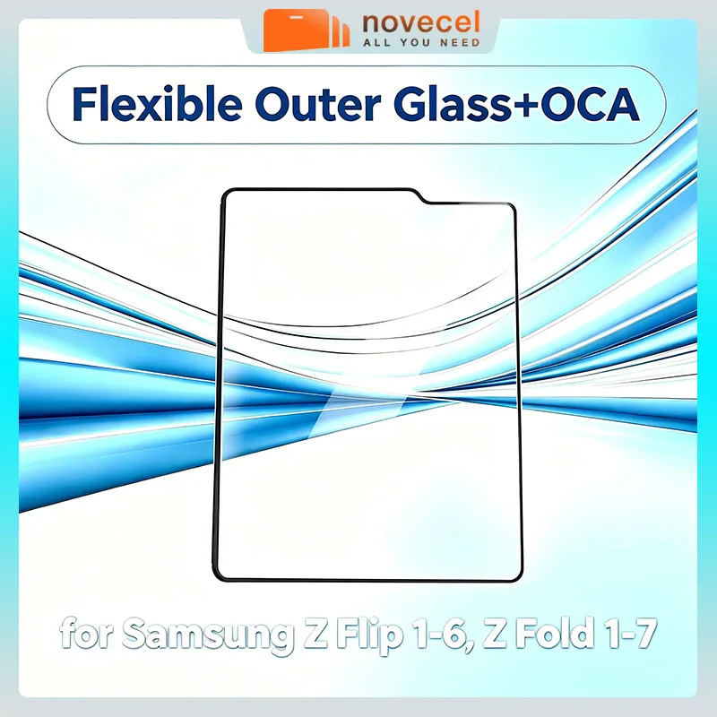 5Pcs Flexible Inner Glass with Pre-attached OCA Film for SamsungGalaxy Z Flip&Fold Series Z Flip1-6 Z Fold1-7 Repair Accessories
5Pcs Flexible Inner Glass with Pre-attached OCA Film for SamsungGalaxy Z Flip&Fold Series Z Flip1-6 Z Fold1-7 Repair Accessories
