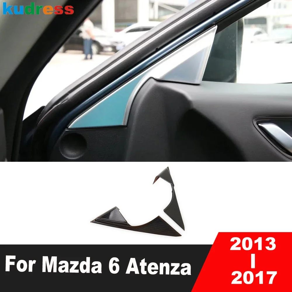 Для Mazda 6 Atenza 2013 2014 2015 2016 2017, углеродное волокно, передняя внутренняя дверь автомобиля, треугольная стойка, накладка, аксессуары для интерьера
Для Mazda 6 Atenza 2013 2014 2015 2016 2017, углеродное волокно, передняя внутренняя дверь автомобиля, треугольная стойка, накладка, аксессуары для интерьера