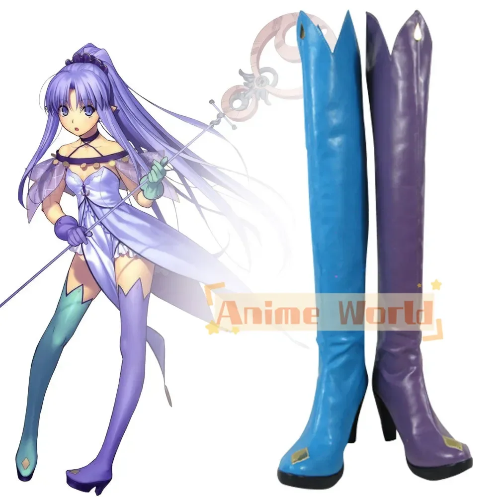 Fate Grand Order Caster Medea Lily фиолетовая синяя обувь для косплея сапоги на заказ Хэллоуин карнавал искусственные реквизиты
Fate Grand Order Caster Medea Lily фиолетовая синяя обувь для косплея сапоги на заказ Хэллоуин карнавал искусственные реквизиты