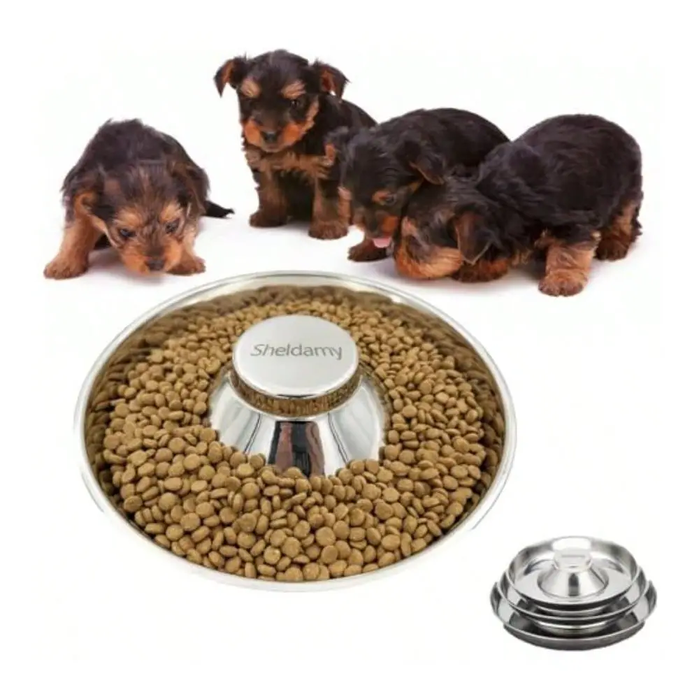 Dog Bowl Stainless Steel Multiple Puppies Feeder Dogs Basic Food And Water Bowls Weaning Dish For Small Medium And Large Dogs P
Dog Bowl Stainless Steel Multiple Puppies Feeder Dogs Basic Food And Water Bowls Weaning Dish For Small Medium And Large Dogs P