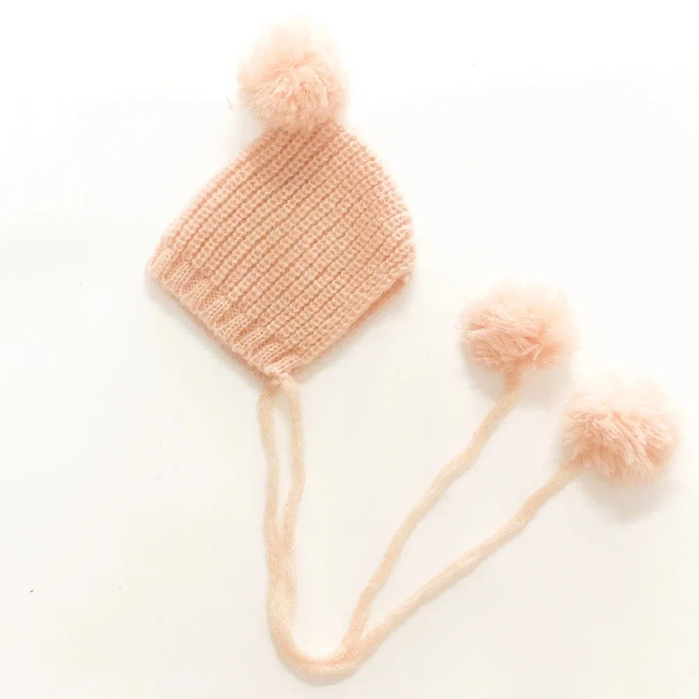 Baby Cute Pompoms Knitted Hats Newborn Photography Props Handmade Crochet Beanie Cap Baby Girls Boys Soft Bonnet Cap Photo Props
Baby Cute Pompoms Knitted Hats Newborn Photography Props Handmade Crochet Beanie Cap Baby Girls Boys Soft Bonnet Cap Photo Props