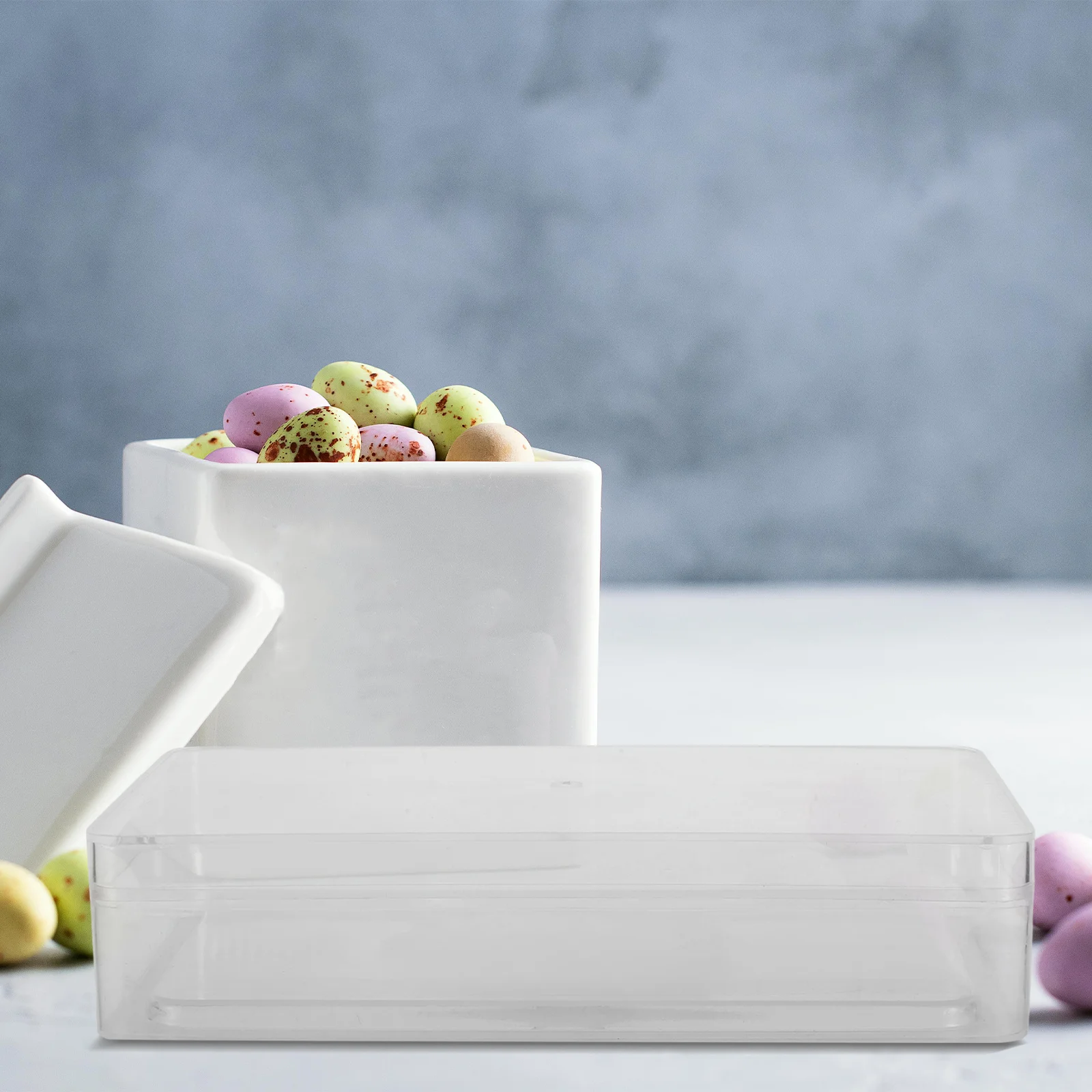 Clear Rectangle Cookie Box Transparent Candy Packaging for Party Wedding Birthday Favors Chocolate Nougat Peanut Brittle Food
Clear Rectangle Cookie Box Transparent Candy Packaging for Party Wedding Birthday Favors Chocolate Nougat Peanut Brittle Food