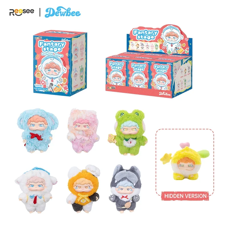 Reesee Dewbee Fantasy Stage Blind Box - Vinyl & Plush Figure, 6 Regular + 1 Secret Chase, Mini Art Toy for Kids & Collectors
Reesee Dewbee Fantasy Stage Blind Box - Vinyl & Plush Figure, 6 Regular + 1 Secret Chase, Mini Art Toy for Kids & Collectors