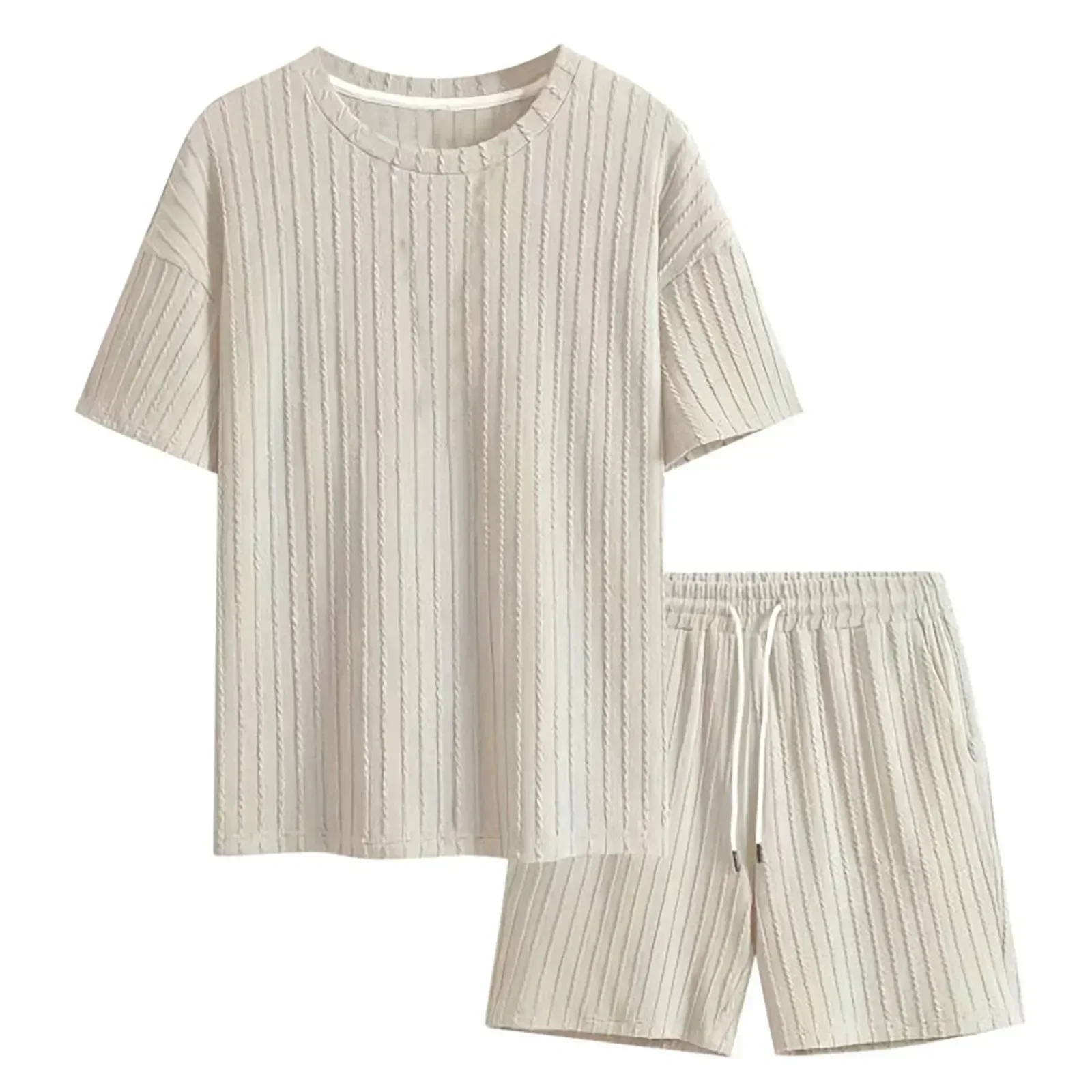 Мужские костюмы из двух предметов, спортивные футболки для бега на открытом воздухе, комплекты с шортами в однотонную полоску с короткими рукавами, мужская весна-лето, повседневная спортивная одежда для спортзала
Мужские костюмы из двух предметов, спортивные футболки для бега на открытом воздухе, комплекты с шортами в однотонную полоску с короткими рукавами, мужская весна-лето, повседневная спортивная одежда для спортзала