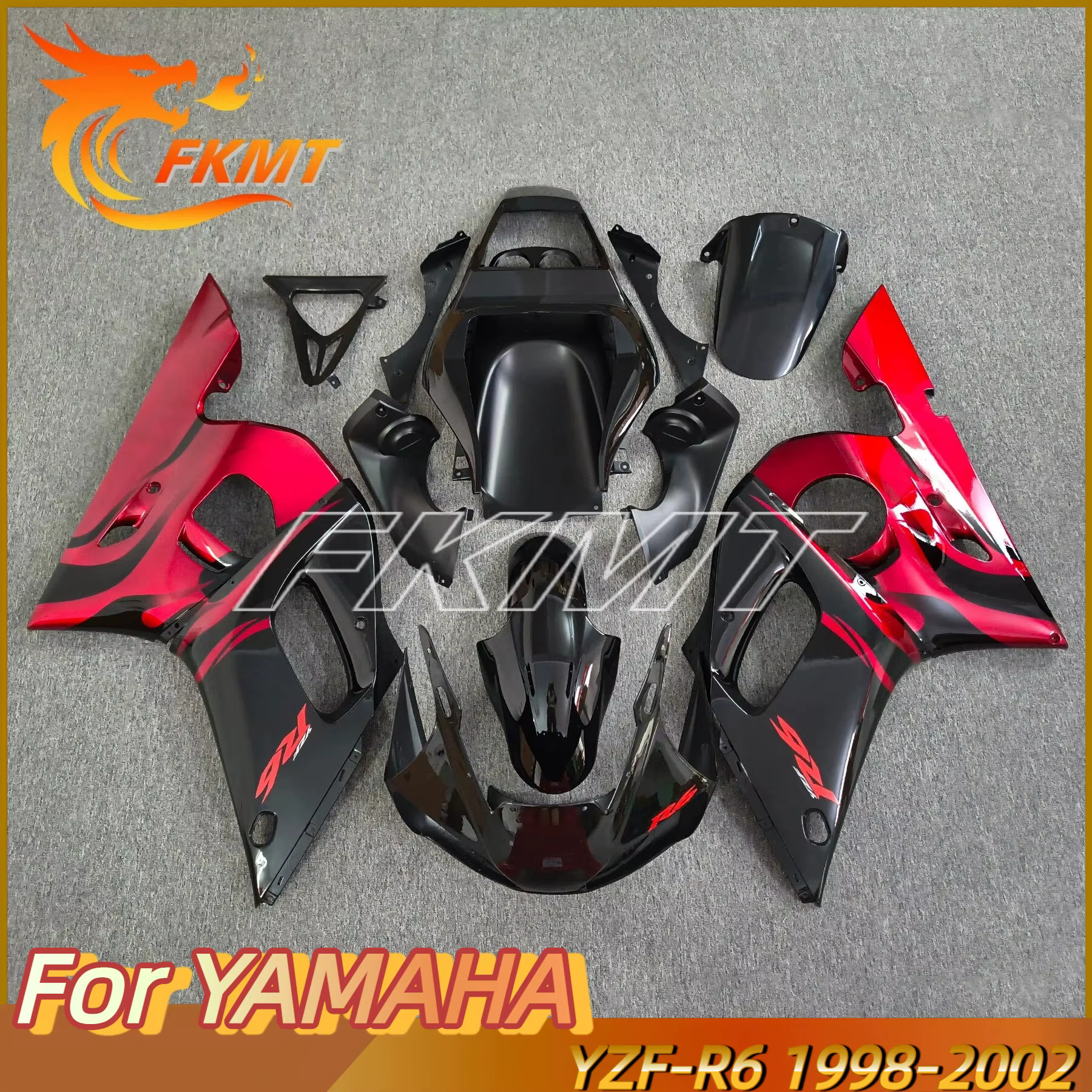 Motorcycle Fairing Kit Fit For YAMAHA YZF R6 98 99 00 01 02 Plastic 1998 1999 2000 2001 2002 Full Fairings Bodywork Kits
Motorcycle Fairing Kit Fit For YAMAHA YZF R6 98 99 00 01 02 Plastic 1998 1999 2000 2001 2002 Full Fairings Bodywork Kits