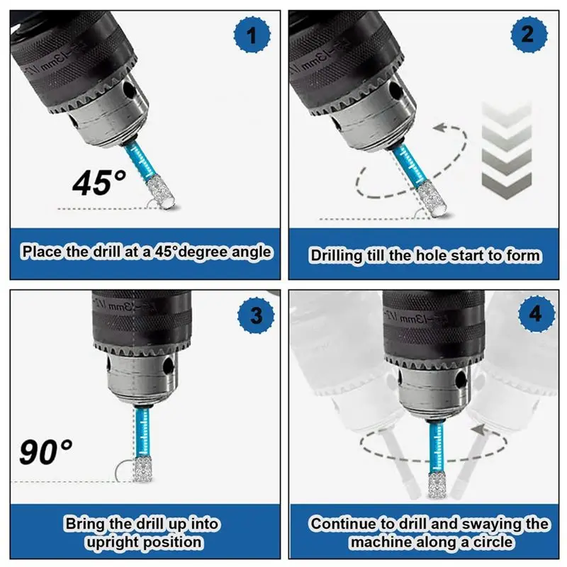 A58Z Tile Drill Glass Diamond Drill Carbide Drill 5/6/8/10/12/14mm Carbide Drill
A58Z Tile Drill Glass Diamond Drill Carbide Drill 5/6/8/10/12/14mm Carbide Drill