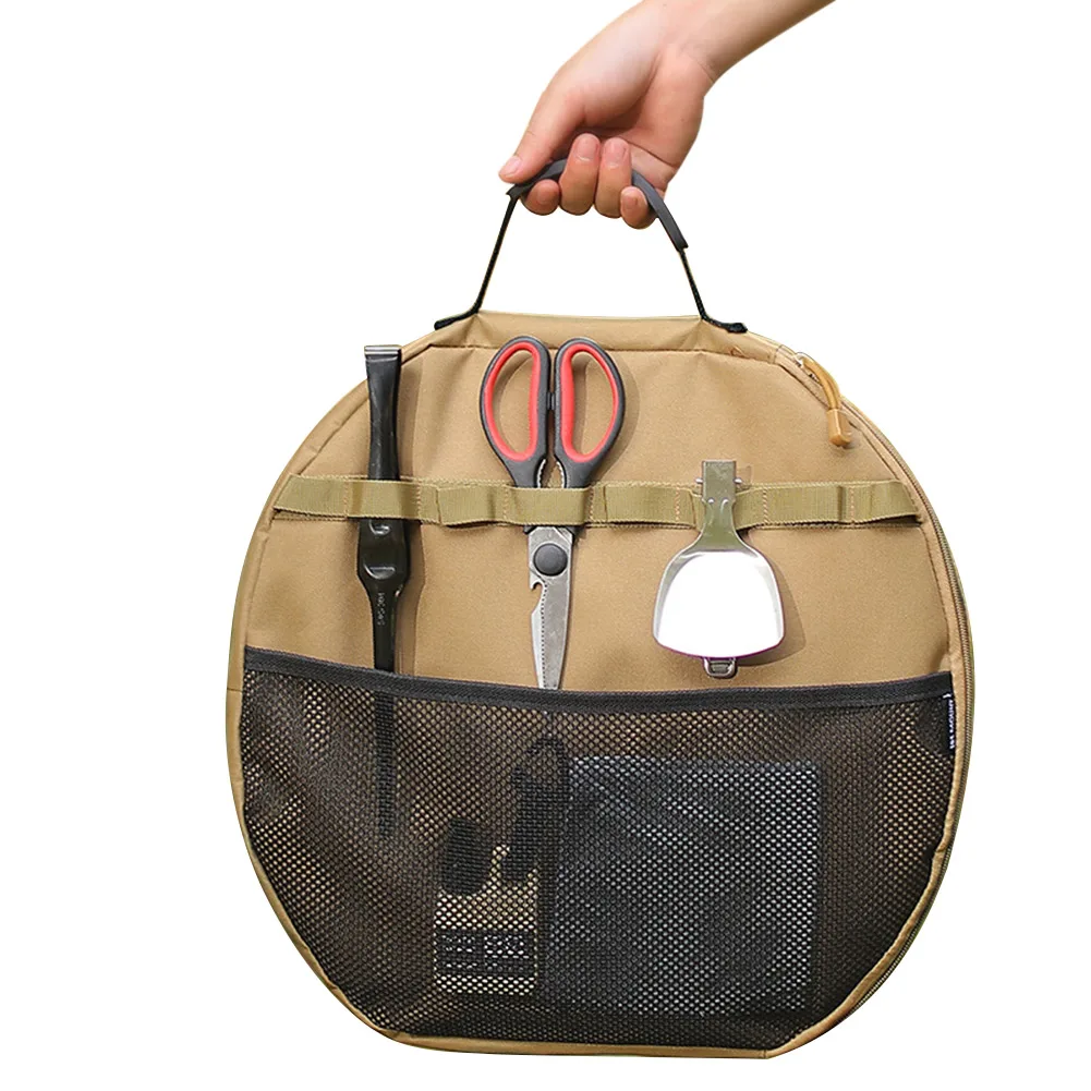 Barbecue Plate Tote Bag 600D Oxford Cloth Thickened Pan Storage Pouch Portable Large Capacity for Outdoor Beach Picnic Suppiles
Barbecue Plate Tote Bag 600D Oxford Cloth Thickened Pan Storage Pouch Portable Large Capacity for Outdoor Beach Picnic Suppiles