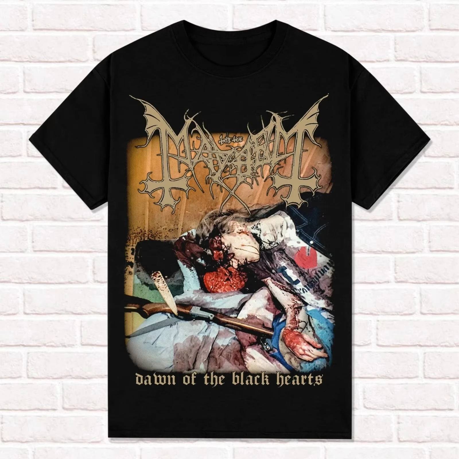 2025 Summer New T-Shirt Dawn of The Black Hearts 1995 True Norway Black Metal T-Shirt Cotton T-Shirt Top Women's Short Sleeve
2025 Summer New T-Shirt Dawn of The Black Hearts 1995 True Norway Black Metal T-Shirt Cotton T-Shirt Top Women's Short Sleeve