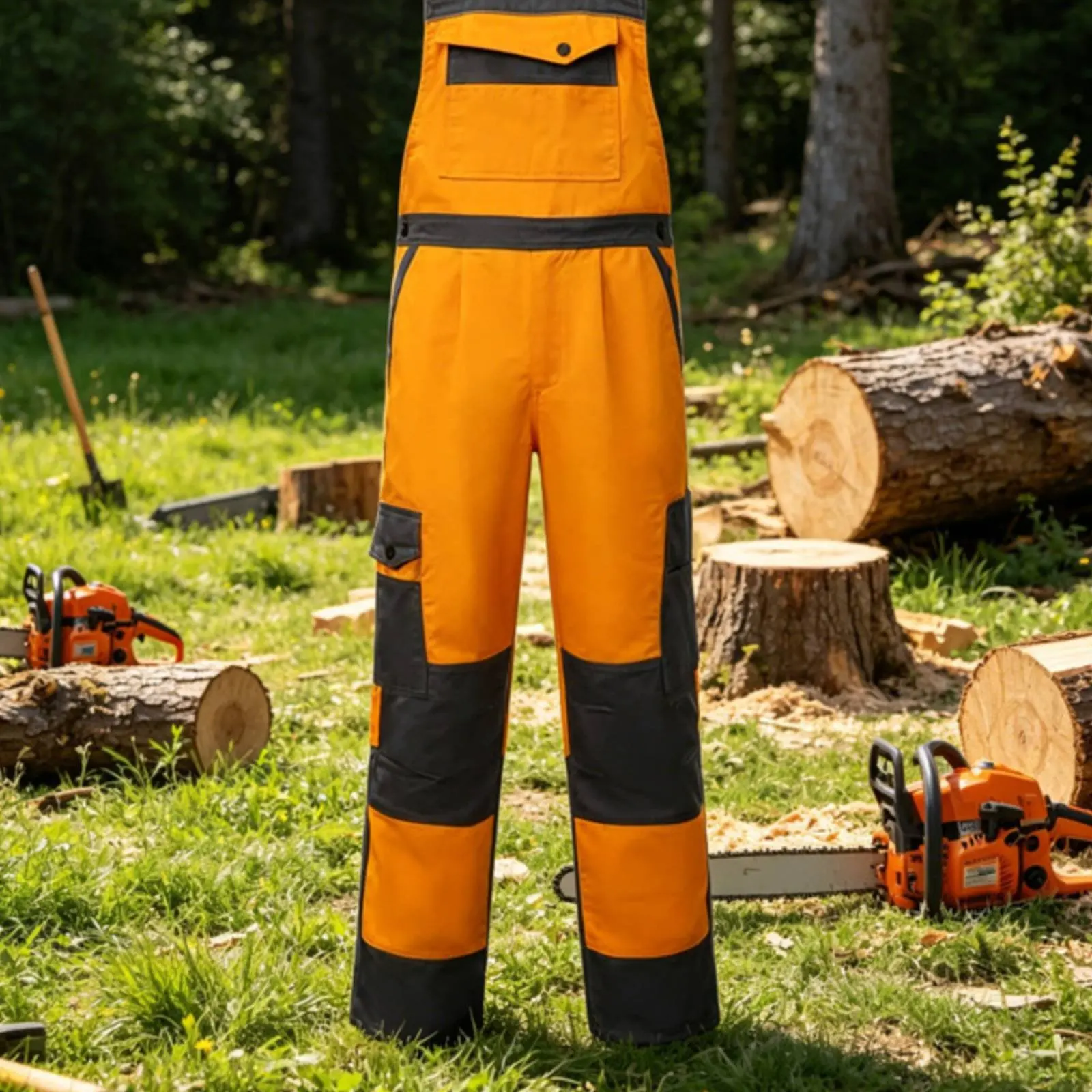 Cut-Resistant Work Bib Pants Multiple Pockets Cut Resistant Bib Overalls Chainsaw Safety Overalls Multi Pocket Workwear
Cut-Resistant Work Bib Pants Multiple Pockets Cut Resistant Bib Overalls Chainsaw Safety Overalls Multi Pocket Workwear