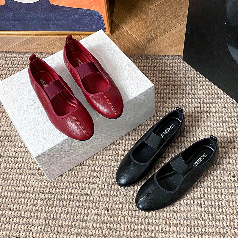 French-style round-toe elastic strap versatile and comfortable Mary Jane shoes for women in spring
French-style round-toe elastic strap versatile and comfortable Mary Jane shoes for women in spring
