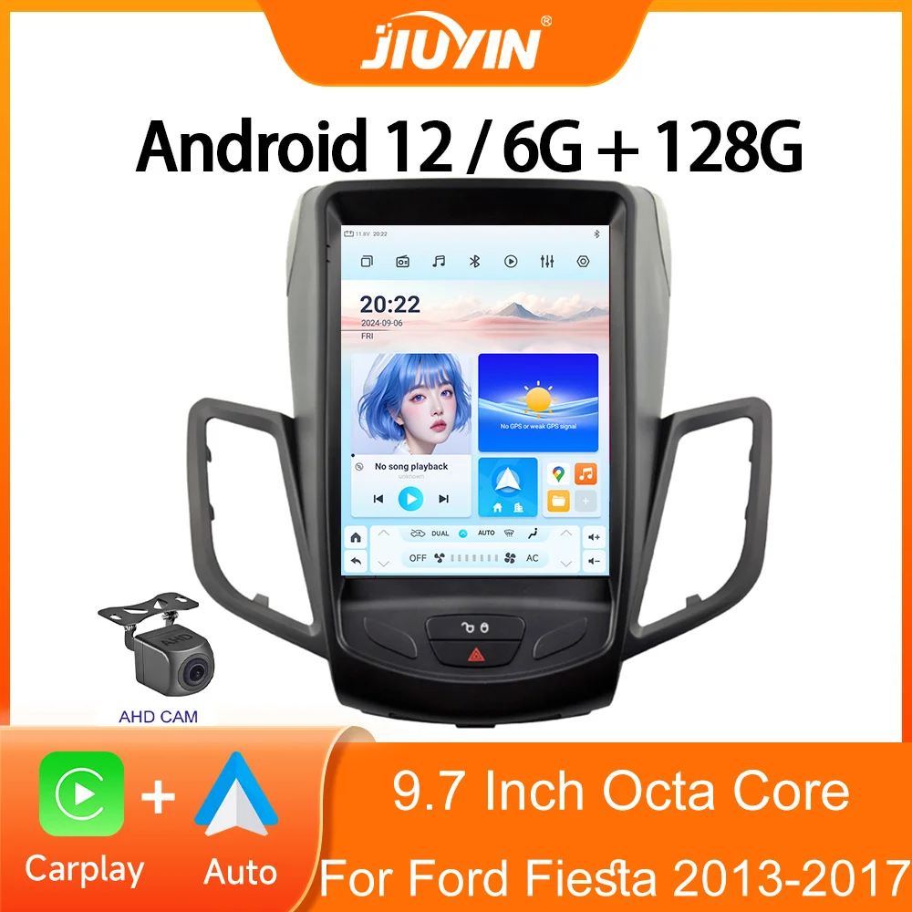 9.7 Inch Car Radio Player For Ford Fiesta 2013-2017 Android 12 Multimedia Navigation GPS WIFI Intelligent System Audio Stereo
9.7 Inch Car Radio Player For Ford Fiesta 2013-2017 Android 12 Multimedia Navigation GPS WIFI Intelligent System Audio Stereo