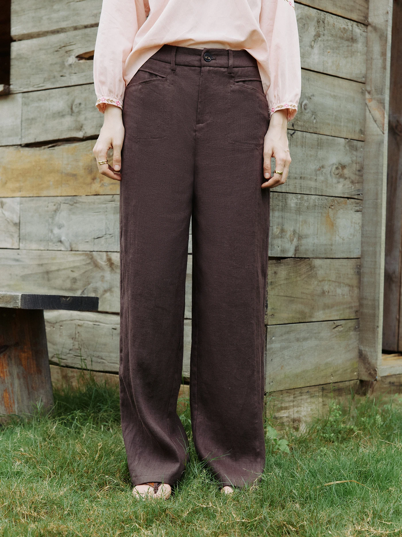 100% Linen Straight Leg Casual Pants Comfortable Breathable Skin-Friendly Zero Scratch Sensation 3D Tailoring Ladies' Jeans
100% Linen Straight Leg Casual Pants Comfortable Breathable Skin-Friendly Zero Scratch Sensation 3D Tailoring Ladies' Jeans