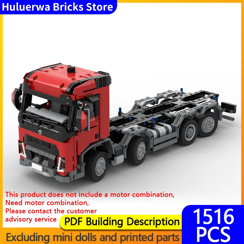 City Car Model MOC Building Bricks FMX Heavy-Duty Truck Chassis Modular Technology Gifts Holiday Assemble Children Toys Suit
City Car Model MOC Building Bricks FMX Heavy-Duty Truck Chassis Modular Technology Gifts Holiday Assemble Children Toys Suit