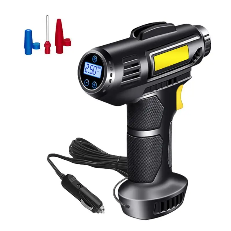 Handheld Electric Digital Tire Pump Rechargeable Handheld Digital Tire Pump With LED Light Handheld Tire Pump Rapid Inflation
Handheld Electric Digital Tire Pump Rechargeable Handheld Digital Tire Pump With LED Light Handheld Tire Pump Rapid Inflation