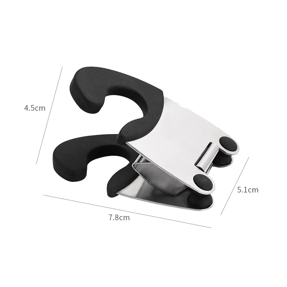 2Pcs Pot Side Spatula Clip Spoon Rest Stainless Steel Holder for Stove Cutlery Countertop Kitchen Gadgets Portable
2Pcs Pot Side Spatula Clip Spoon Rest Stainless Steel Holder for Stove Cutlery Countertop Kitchen Gadgets Portable