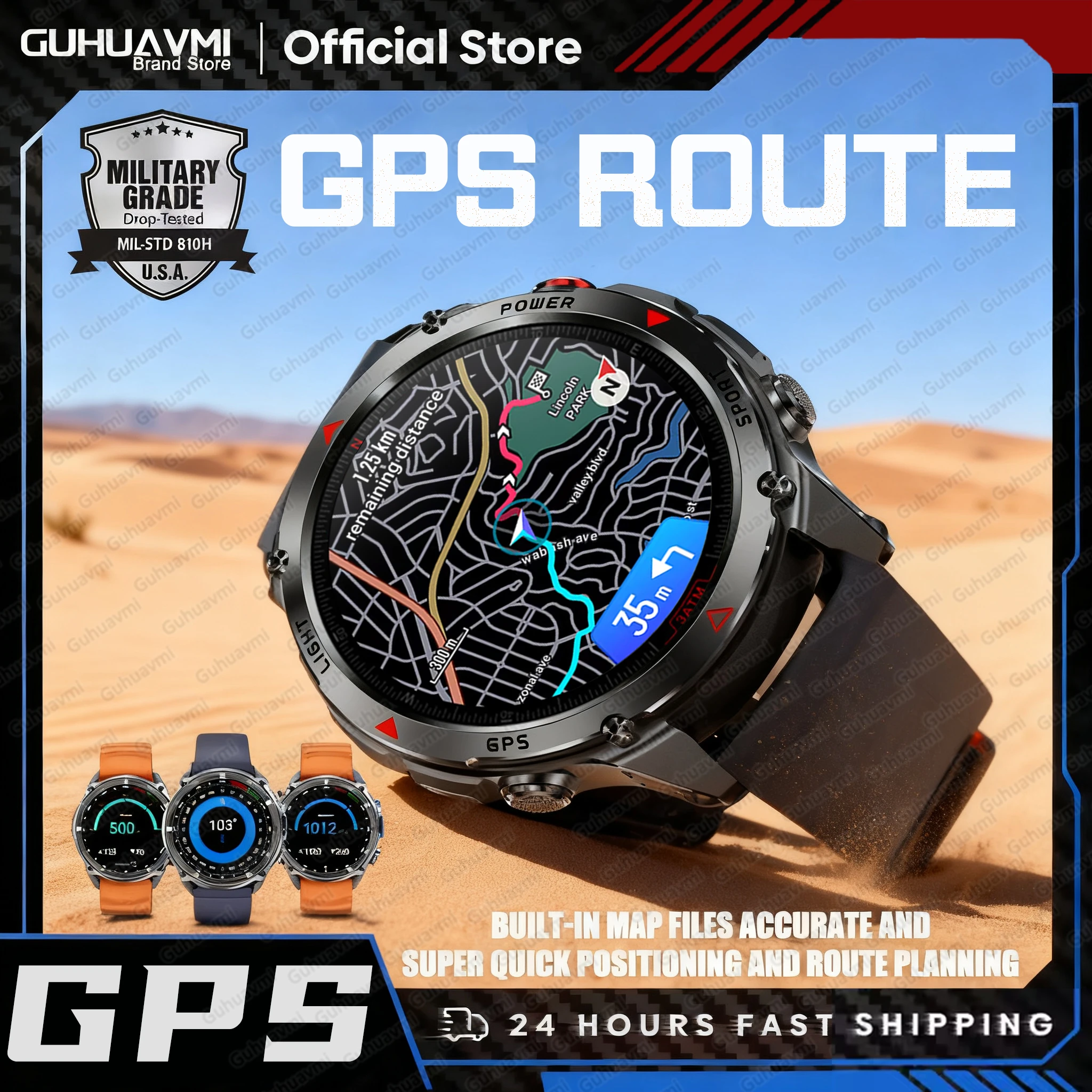 Новые тактические смарт-часы 2025 года с GPS, встроенным отслеживанием маршрута, водонепроницаемостью 3ATM IP69K для плавания, мужские, военные, спортивные, умный браслет
Новые тактические смарт-часы 2025 года с GPS, встроенным отслеживанием маршрута, водонепроницаемостью 3ATM IP69K для плавания, мужские, военные, спортивные, умный браслет